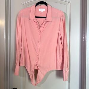 Cloth & stone front tie top M